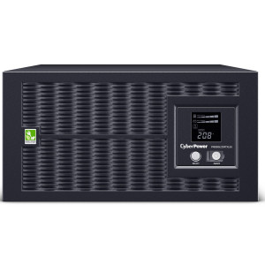 CyberPower PR5000LCDRTXL5U Rack/Tower UPS, multifunction LCD panel, 3 NEMA L6-30R & 2 NEMA L6-20R outlets